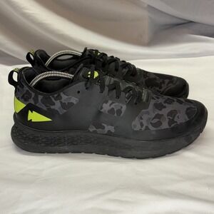 GORUCK Rough Runner Men's Sz 9.5 Midnight Frogskin Acid Lime Shoes Sneakers